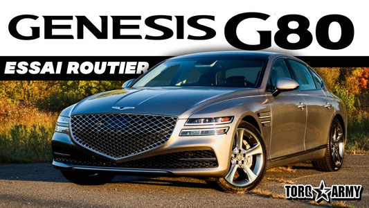 GENESIS G80 3.5T AWD 2022 - ESSAI ROUTIER