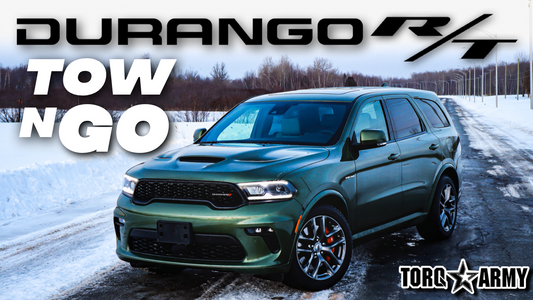 DODGE DURANGO RT TOW N GO 2021 - ESSAI ROUTIER