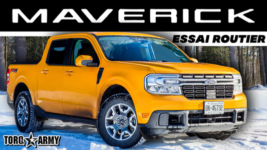 LA MEILLEURE PETITE CAMIONNETTE ? FORD MAVERICK LARIAT FX4 2022 - ESSAI ROUTIER