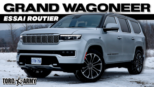 LE NOUVEAU ROI DES VUS DE GRANDE TAILLE ? JEEP GRAND WAGONEER 2022 - ESSAI ROUTIER