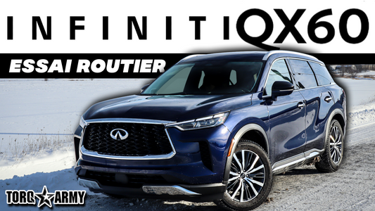 SUPÉRIEUR AU PATHFINDER ? INFINITI QX60 2022 - ESSAI ROUTIER