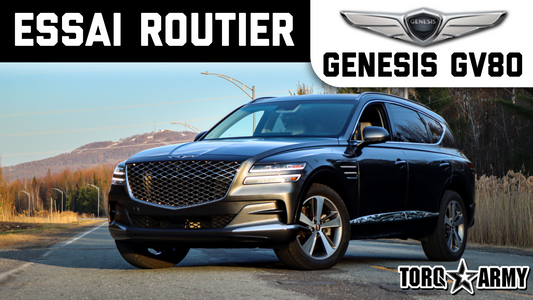 GENESIS GV80 2021 - ESSAI ROUTIER
