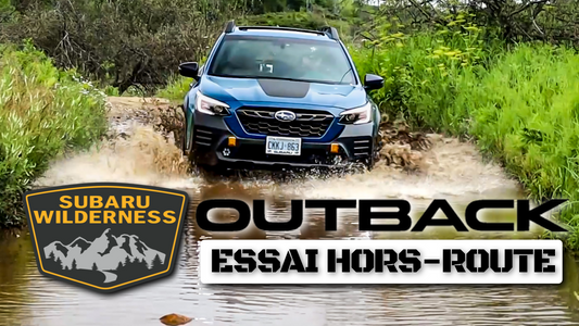 SUBARU OUTBACK WILDERNESS 2022 - ESSAI HORS-ROUTE