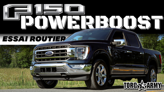FORD F-150 POWERBOOST HYBRIDE 2021 - ESSAI ROUTIER