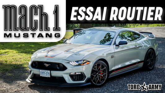 FORD MUSTANG MACH 1 2021 - ESSAI ROUTIER