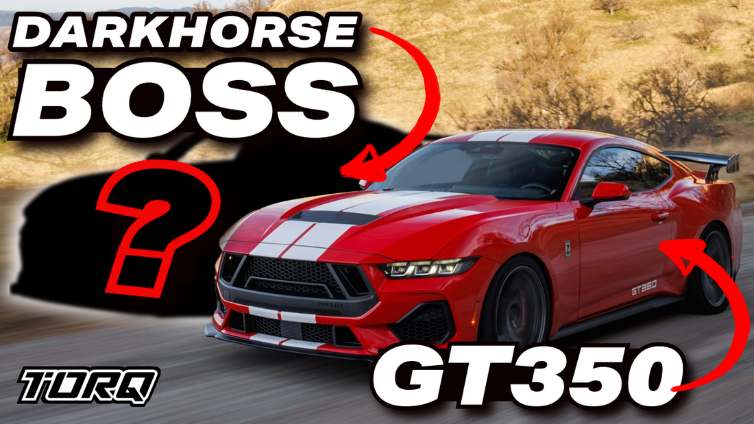 Shelby GT350 de Retour ? + Mustang Darkhorse Boss !?