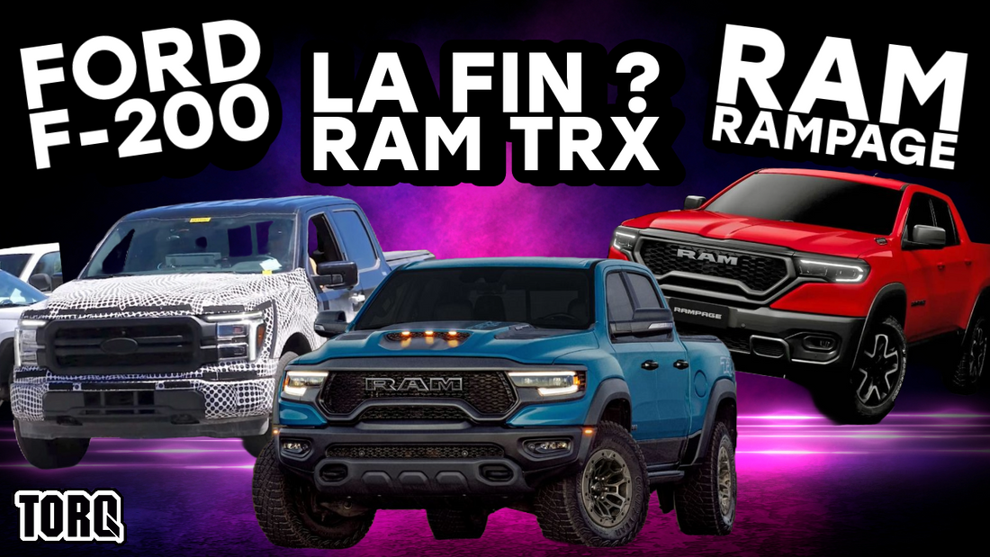 Nouveau Ford F-200 ? La Fin du RAM TRX ? + Rumeurs d'un RAM Rampage ?