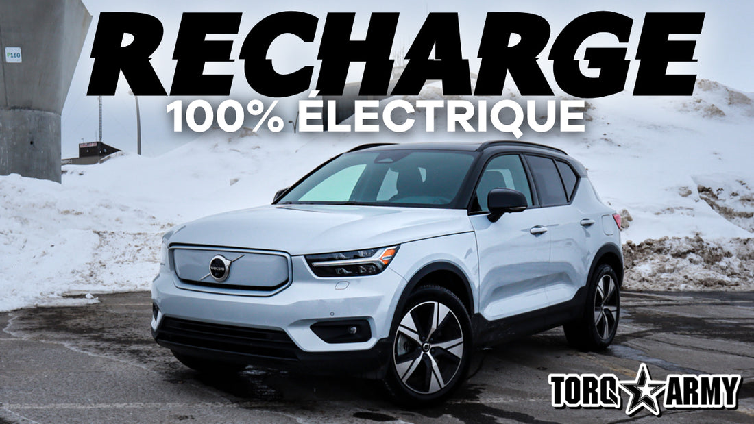 VOLVO XC40 RECHARGE 2021 - ESSAI ÉCLAIR