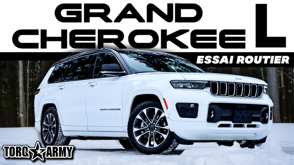 7 PASSAGERS | JEEP GRAND CHEROKEE L 2022 | ESSAI ROUTIER