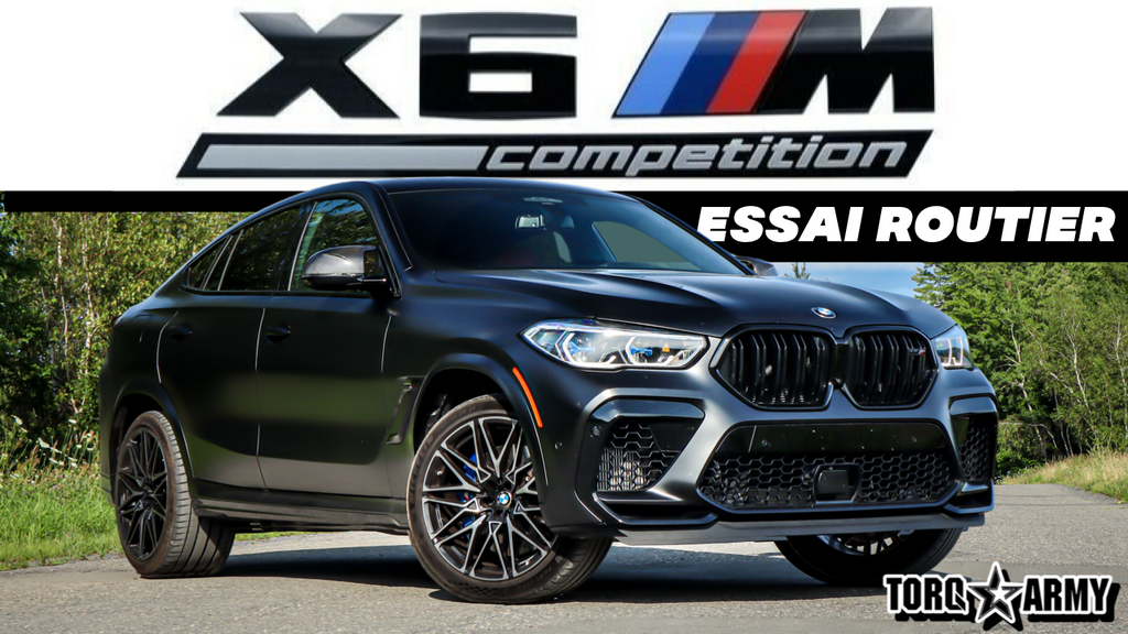 BMW X6M COMPETITION 2021 - ESSAI ROUTIER